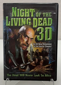 Night of the Living Dead 3D (DVD, 2007) w/ 2-pair 3D Glasses - Horror, Zombies - Picture 1 of 4