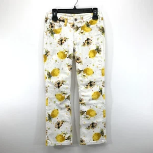 Jeans donna Anthro x Pilcro Lemon Grove vita alta cropped bootcut taglia 25 - Foto 1 di 10