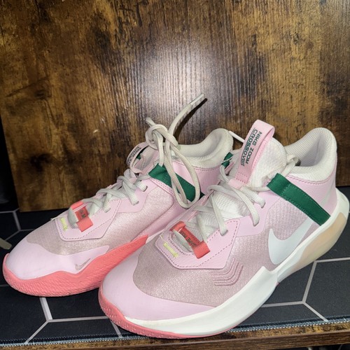 Taglia 7Y Nike Air Zoom Crossover Low Rosa Schiuma Malachite