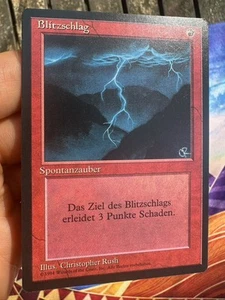 German FBB • Lightning Bolt • Pack Fresh • Mtg (1220) - Picture 1 of 11