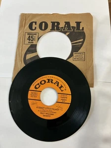 Billy Williams Quartet - Cry baby / A Crazy Little Place 1956 VG+ - Picture 1 of 2