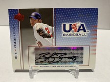 Bob Zimmermann 2005 USA Baseball National Team Alumni Signatures Black Ink /360