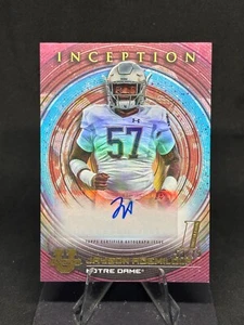 Jayson Ademilola 2022-23 Bowman U Inception novato lámina fucsia automática /75 #BIA-JA - Imagen 1 de 2