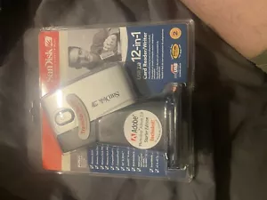 SanDisk (SDDR-89-AW15) - USB 2.0 12-in-1 Card Reader/Writer. New in Open box. - Picture 1 of 2