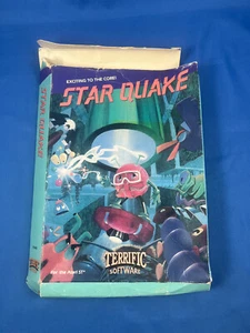Star Quake ~ Atari ST ~ fantastico software ~ manuale incluso ~ risparmia sulla spedizione ~ - Foto 1 di 9