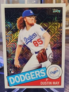 2020 Topps - Silver Pack 1985 Topps Chrome Baseball #85C-19 Dustin May (RC) - Picture 1 of 2