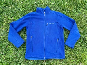 Marmot Polartec Blue Fleece Full Zip Jacket Women’s Size Small - Picture 1 of 5