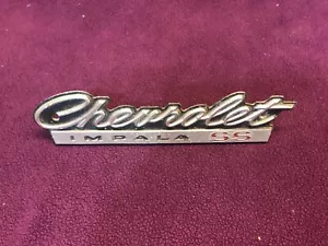 1966 CHEVY IMPALA SS GRILLE EMBLEM OE GM 3891436 - Picture 1 of 6