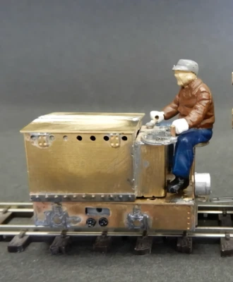 0n18 Scale PH 1-Ton Storage Battery Locomotive Kit Narrow Gauge On18/O9 Engine - Image 1 of 4