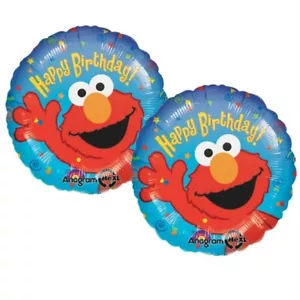 Elmo Baby Boy's / Girl's1st Birthday Balloons - Set of 4- Sesame Street Party Ha - Picture 1 of 1