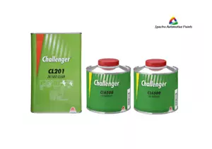 Challenger 2K Fast Clear Kit 5LT (4:1) Air Dry, CL201. Made by Axalta - Picture 1 of 1