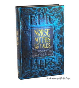 NORSE MYTHS & TALES Epic Tales Gothic Fantasy Deluxe Hardcover Classic NEW - Picture 1 of 8