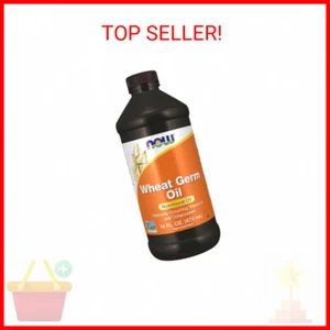 NOW Foods Supplements, Wheat Germ Oil with Essential Fatty Acids (EFAs), Nutriti - Picture 1 of 2