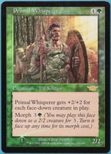 Primal Whisperer FOIL Legions NM Green Rare MAGIC MTG CARD (ID# 222959) ABUGames