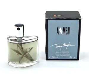 VINTAGE A*Men by Theirry Mugler 1.0oz Toilette Spray Refill NEW Damaged Box RARE - Picture 1 of 8