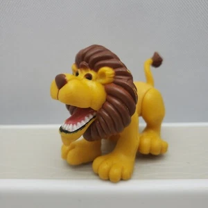 Vintage 1995 Fisher Price Animal Families Lion Family Father Lion Figure 4” - Picture 1 of 24
