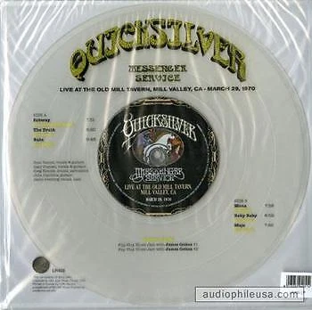 Live At The Old Mill Tavern, Mill Valley, Ca - March 29, 1970 - Image 1 of 1