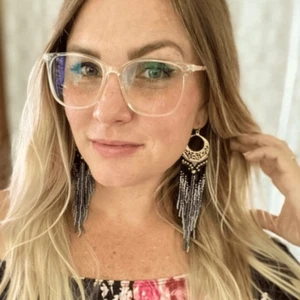 NWT - Keep Going Fringe Earrings in Black - Picture 1 of 2