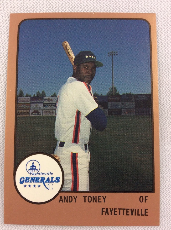 1988 Fayetteville Generals-ProCards Minor League Baseball Card-Andy Toney - Image 1 of 1