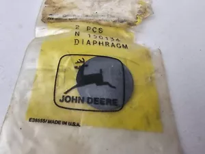 QTY =1 OEM John Deere N150134 DIAPHRAGM Replacement Part ORIGINAL - Picture 1 of 3