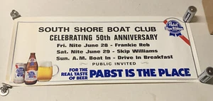 Pabst Blue Ribbon PBR Ottawa Illinois Frankie Reb Skip Williams Ad POSTER 1983 - Picture 1 of 6