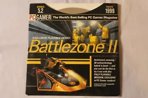 PC Gamer Demo Disc 5.2 Nov 1999 Battlezone 2, Odium, Seven Kingdoms 2 & More - Picture 1 of 3
