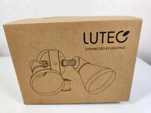 LUTEC 6211BZ-PIR23A 300 Watt Halogen Motion Activated Integrated Dual-Head Flood - Picture 1 of 14