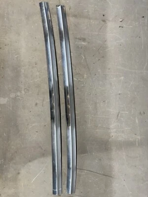 1965 1966 Ford Galaxie 500 XL Fastback Roof Back Window Trim Molding Lower OEM - Image 1 of 4