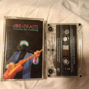 Dire Straits Money For Nothing Cassette Tape 1988 Warner Bros Tested Free Ship! - Picture 1 of 2