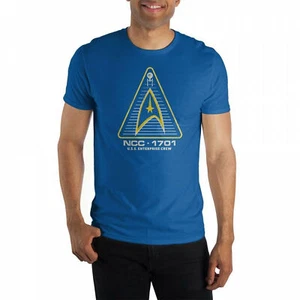 Star Trek Original Series Logo T-Shirt Blue - Picture 1 of 1