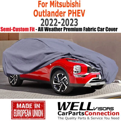 Всепогодный автомобильный чехол WellVisors для внедорожника Mitsubishi Outlander PHEV 2022-2025 годов выпуска - Изображение 1 из 4