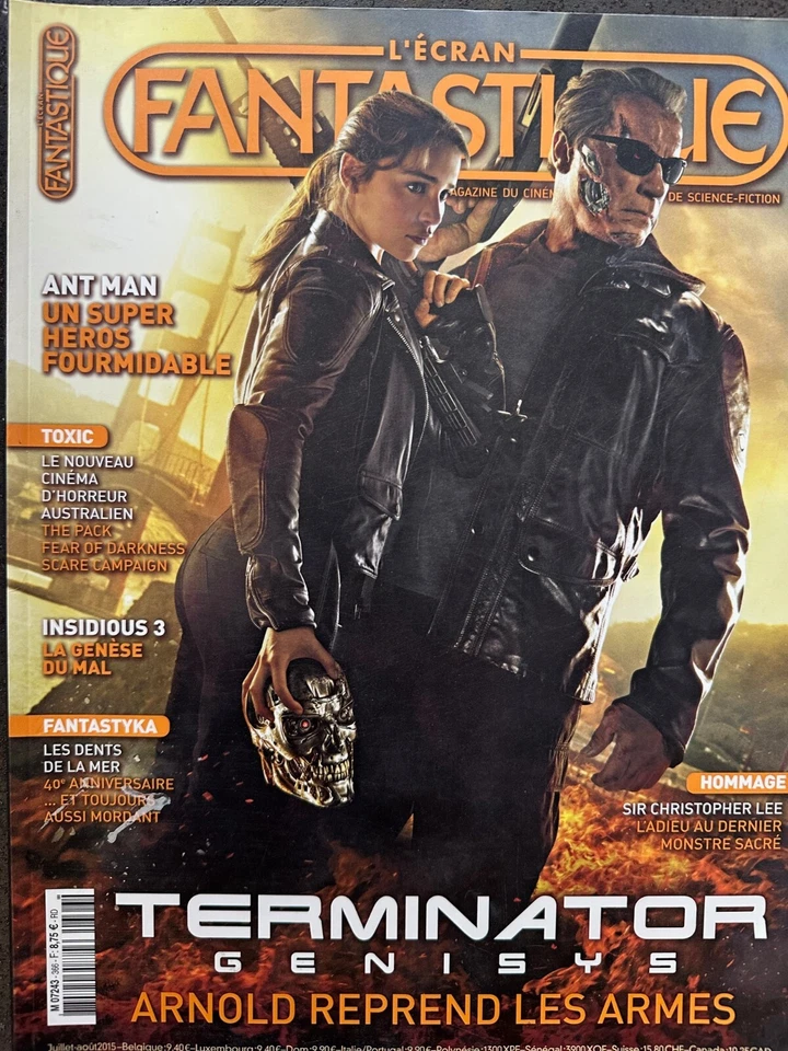 L'écran fantastique n°366, Terminator Genisys, Ant Man, Insidious 3, The Pack - Photo 1/1