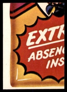 1974 Topps Wacky Packages Series 9 #36 Hookey Puzzle Bottom Left NM *d3