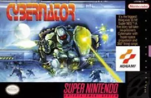 Cybernator Super Nintendo Cartridge kosmetisch defekt - Bild 1 von 1