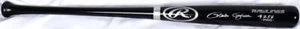Pete Rose Autographed Black Rawlings Pro Baseball Bat w/4256 - Beckett W Holo - Picture 1 of 5