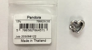 Genuine Pandora, Fully Hallmarked Love Your Mum Charm, Brand New - Picture 1 of 3