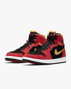 Nike Jordan 1 High Zoom Air Comfort CMFT ""Chile rot"" DS Gr.: 9,5 - Bild 1 von 4