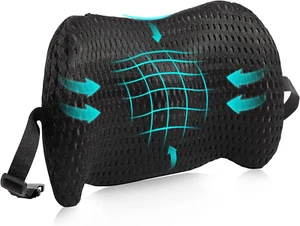 Lumbar Support Pillow for Office Chair, Car Lumbar Pillow Lower Back Pain Rel... - Picture 1 of 12