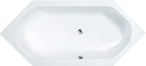 Acryl Sanitäracryl Sechseck Badewanne Wanne Körperform 2000x900x420 links/rechts - Bild 1 von 7