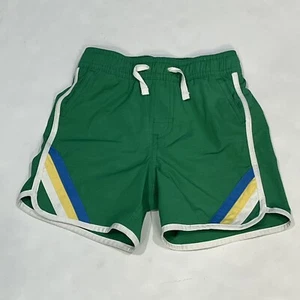 Hanna Andersson Boy’s Green Retro Swim Trunks & Minecraft Sweatpants Size 4 - Picture 1 of 24