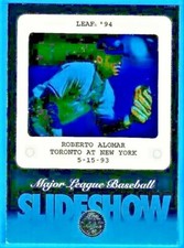 1994 DONRUSS LEAF SIDESHOW ROBERTO ALOMAR  # 4 (MINT)