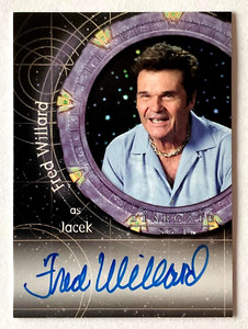 Stargate SG-1 Season 10 Autograph Card A101 Fred Willard as Jacek