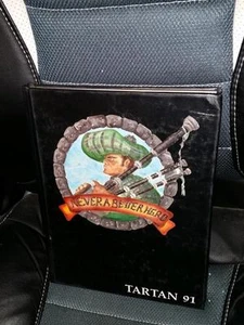 1991 GRANADA HILLS HIGH SCHOOL Yearbook Tartan California Hardcover Original - Picture 1 of 3