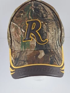 Remington Firearms Cap, Leather Logo (R),Leather Trimmed bill of Cap - Picture 1 of 8