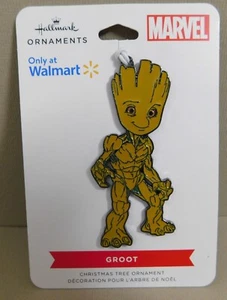 NEW Marvel GROOT Metal Ornament Backpack Bag Charm Keychain Display Hallmark - Picture 1 of 7