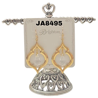 Pendientes Brighton Prisma Luces Oro Con Cristal Alambre Francés JA8495 NUEVO CON ETIQUETAS Foto 1 de 4