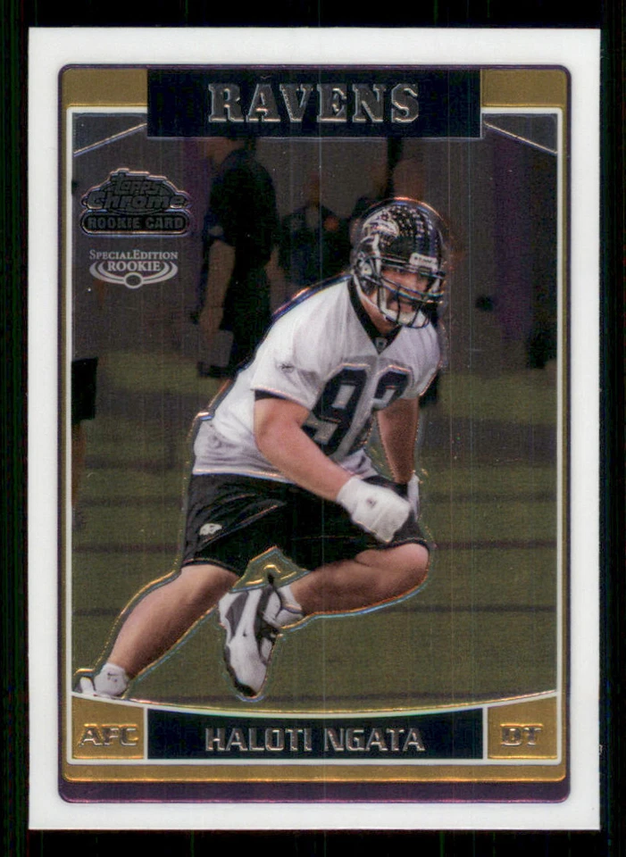 2006 Topps Chrome #176 Haloti Ngata RC - Image 1 of 2