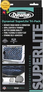 Superlite Sound Deadening Car Insulation Tri Pack – Lightweight Noise Dampening - Picture 1 of 12