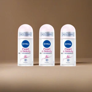 Nivea Pearl & Beauty Deo Roll-on Damen Antitranspirant 48h Schutz 3 x 50ml