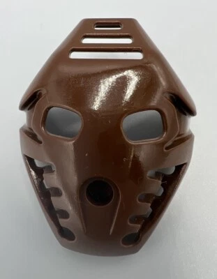 LEGO Bionicle Brown Pakari Kanohi Mask of Strength Part #32566 - Image 1 of 4